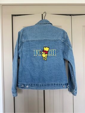Vintage Retro Winnie the Pooh Denim Jacket